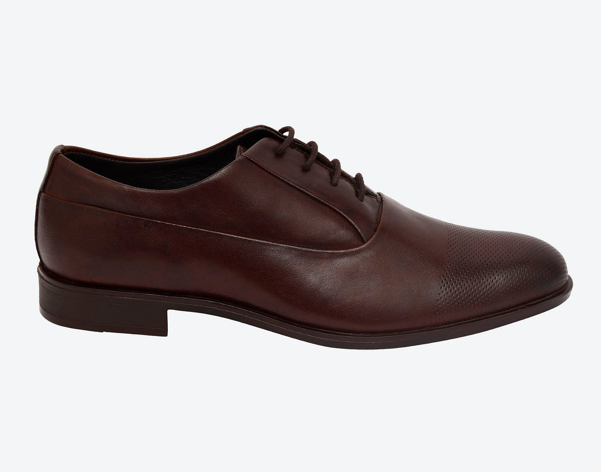 Brown Derby Shoes - 6