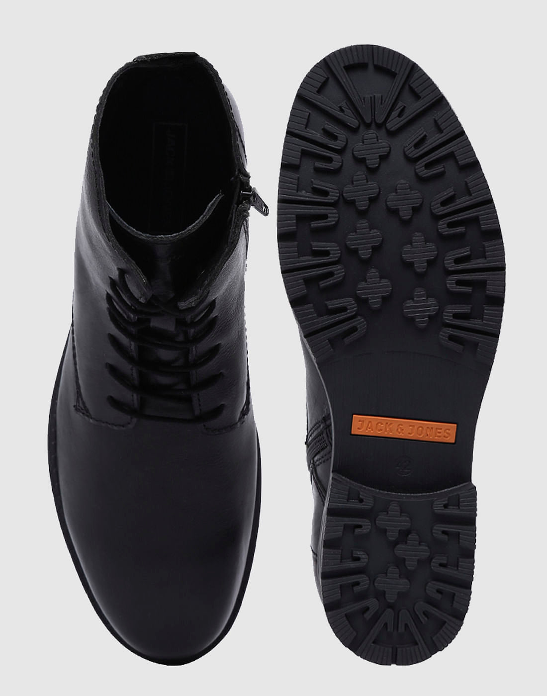 Black Leather Boots