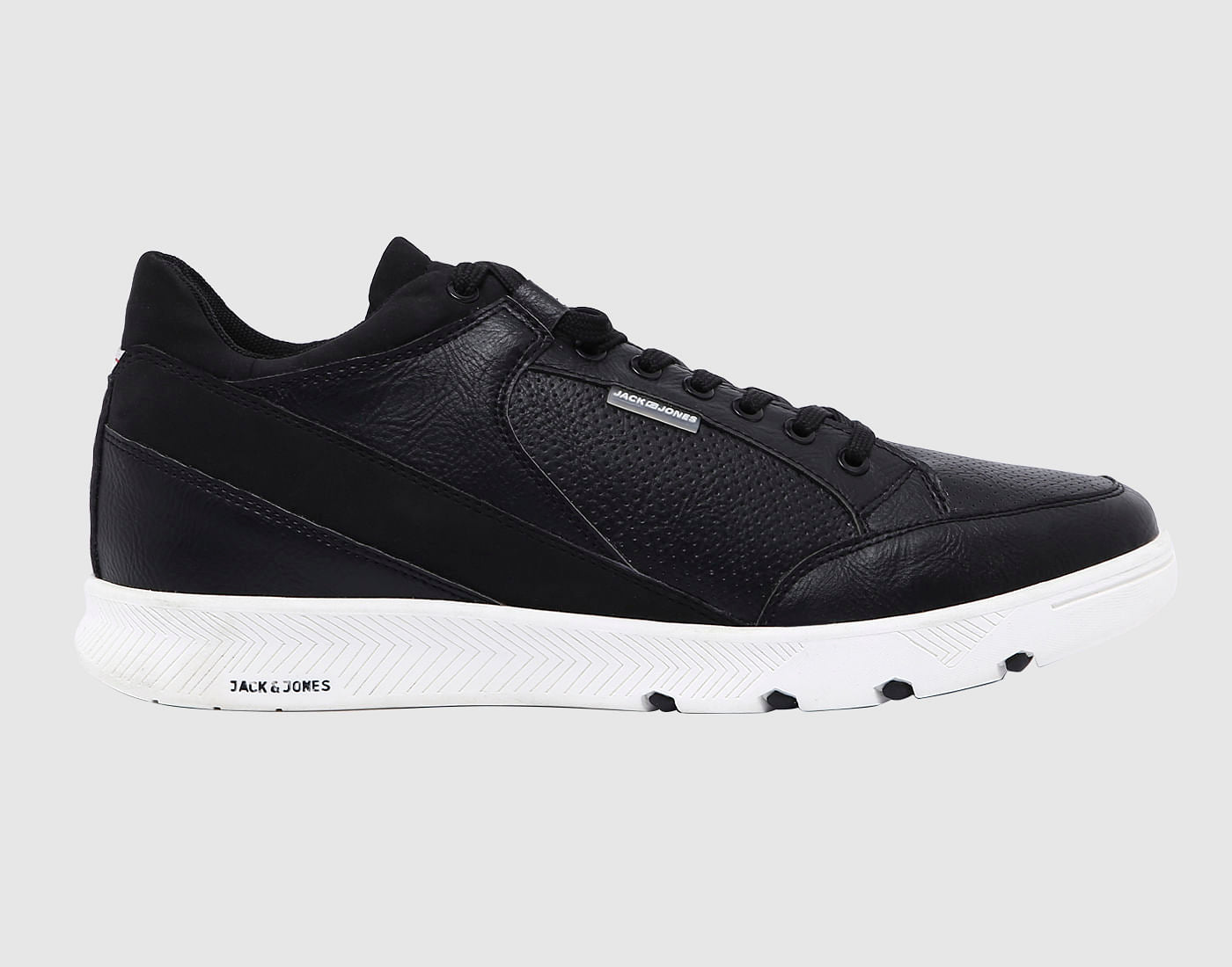 Black Pu Sneakers