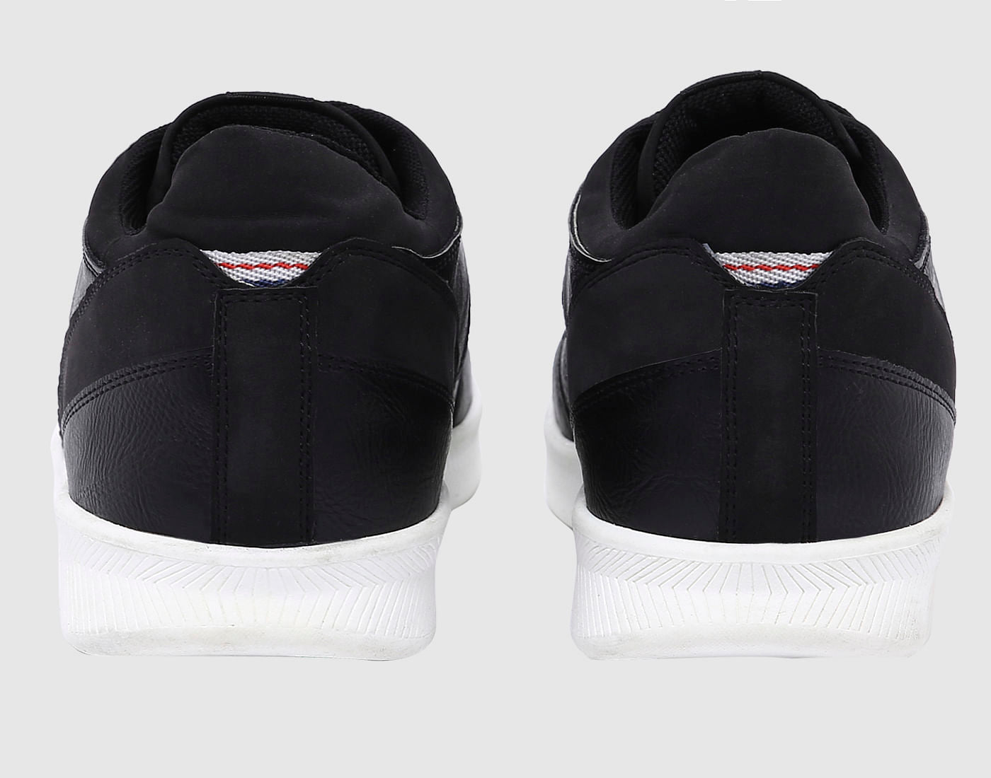Black Pu Sneakers