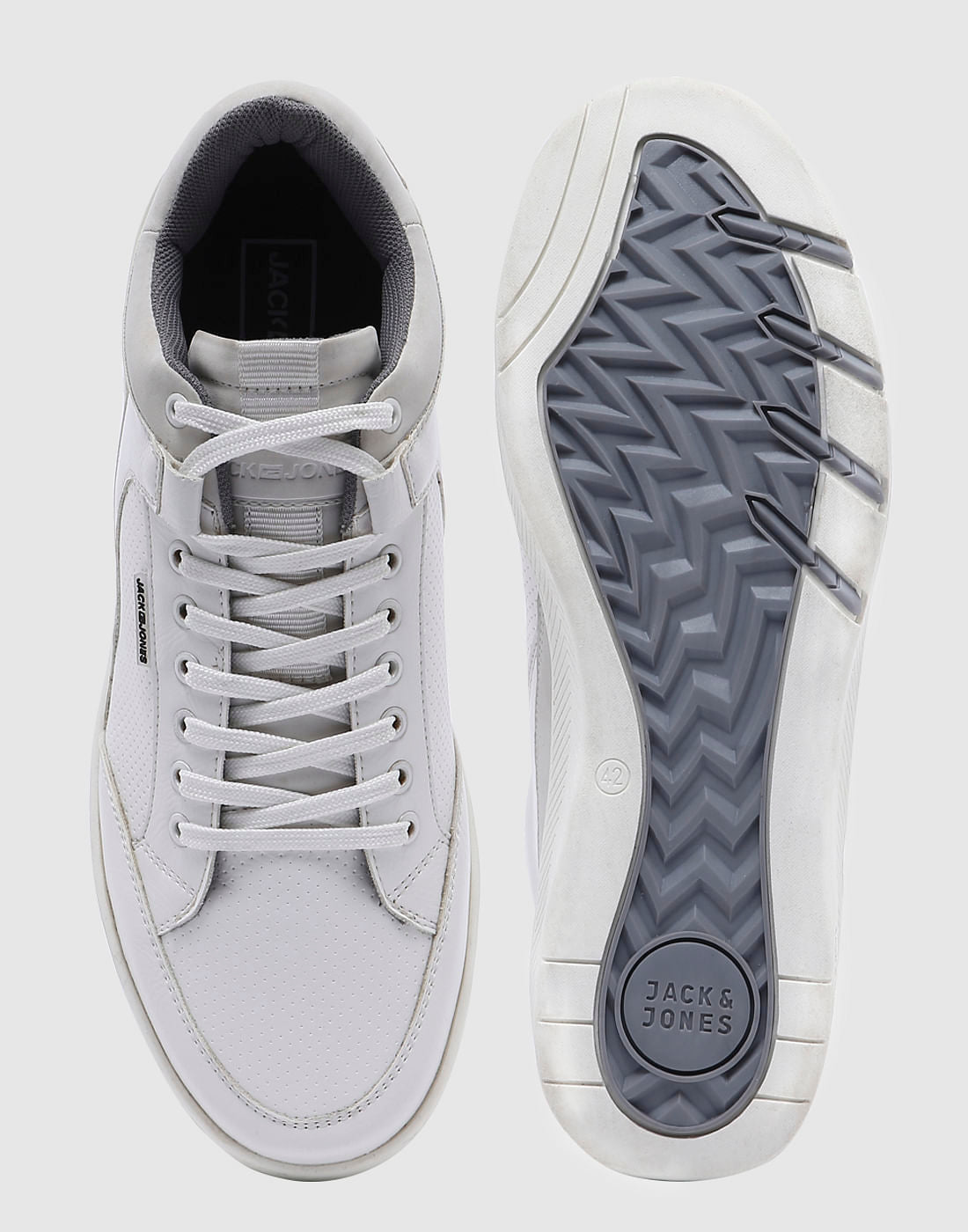 White Pu Sneakers
