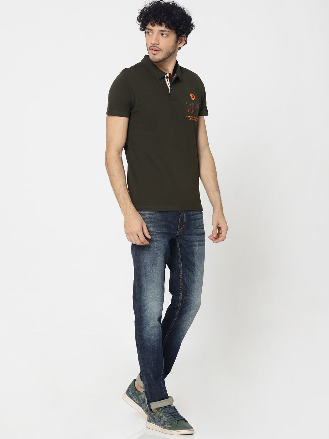 Dark Blue Glenn Slim Jeans - 28/32