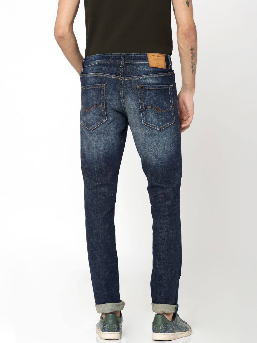 Dark Blue Glenn Slim Jeans