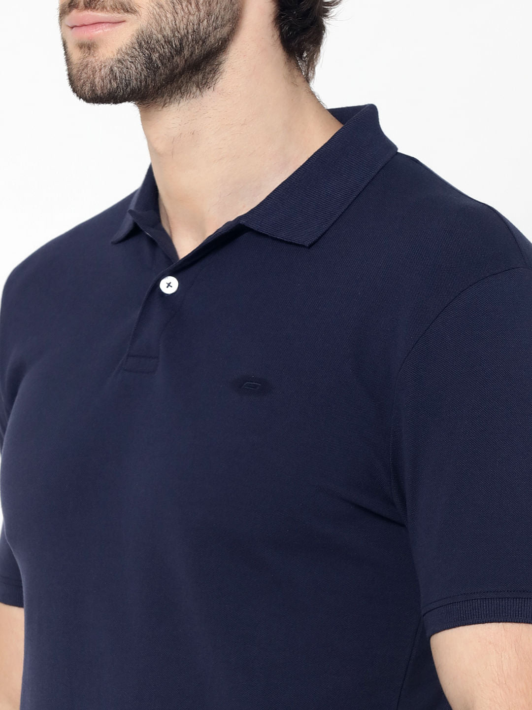 Dark Blue Polo T-Shirt