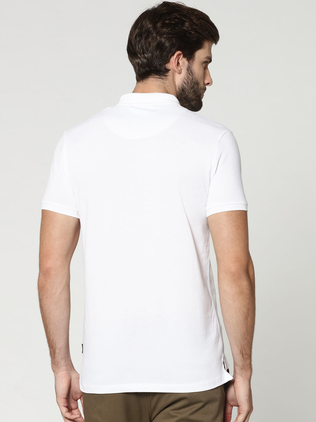 White Polo T-Shirt