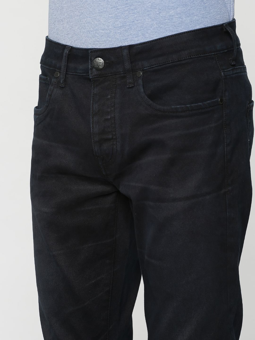 Dark Blue Clark Regular Fit Jeans