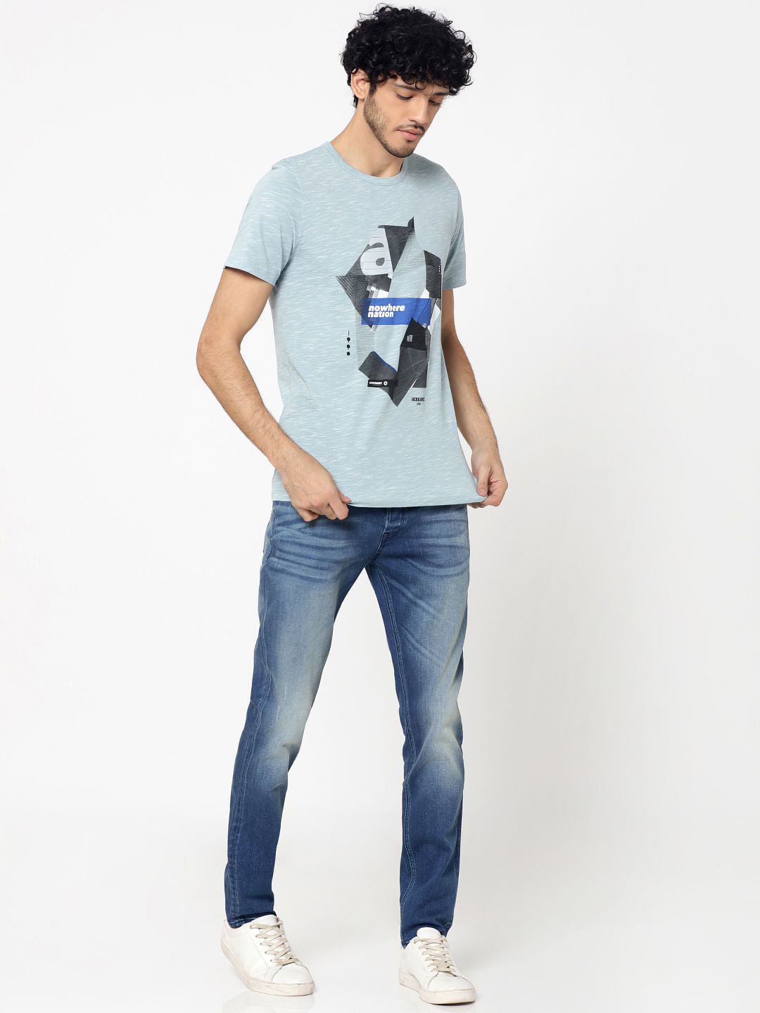 Blue Liam Skinny Fit Jeans