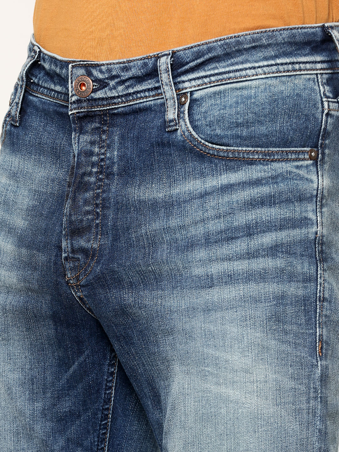 Dark Blue Clark Regular Fit Jeans
