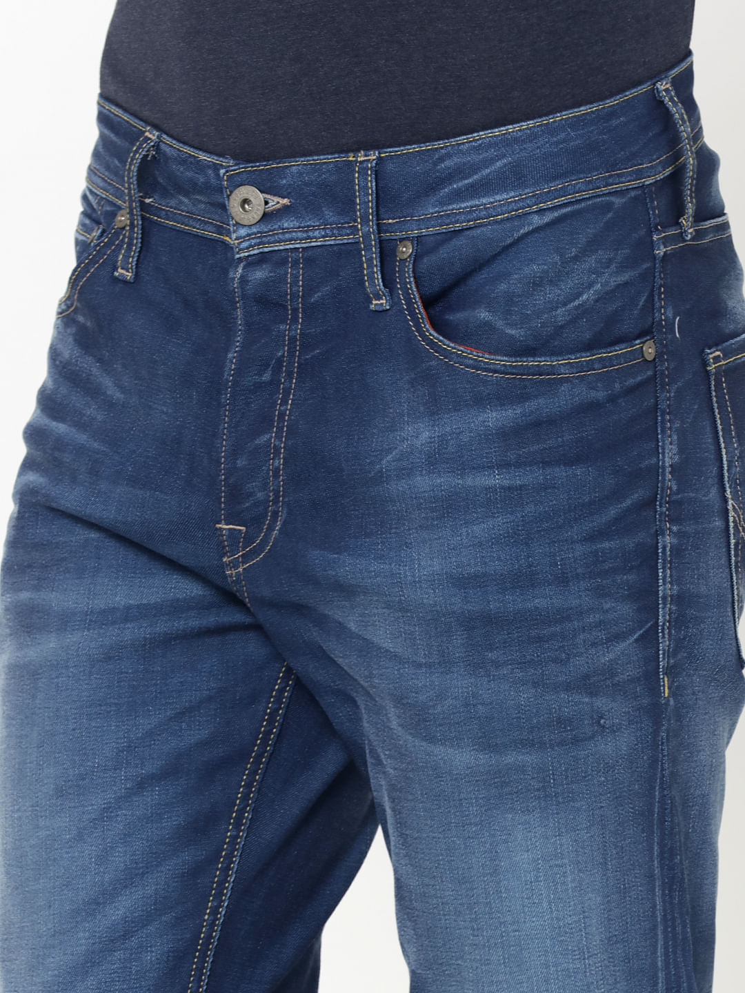 Dark Blue Tim Anti Fit Jeans