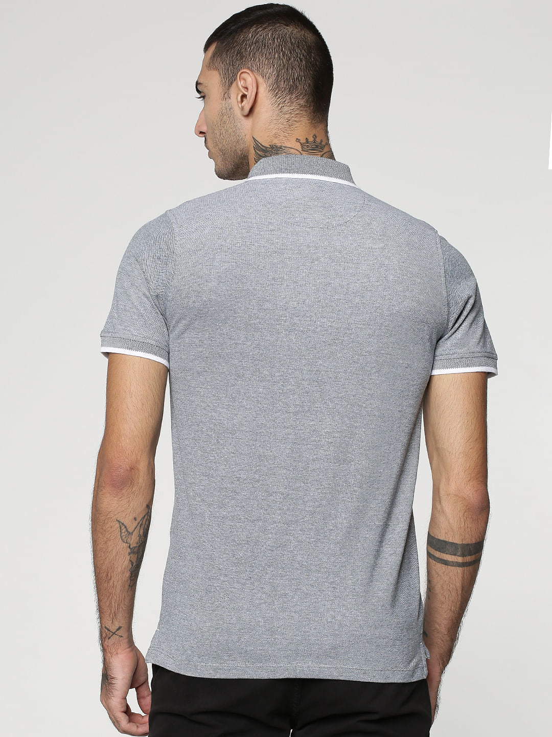 Green Polo Neck T-Shirt