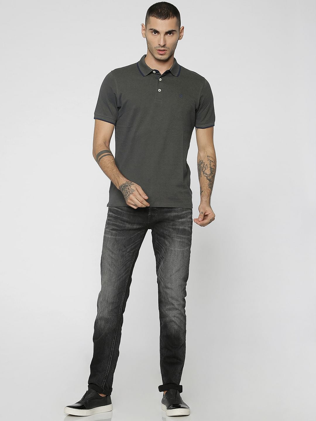 Olive Green Polo T-Shirt
