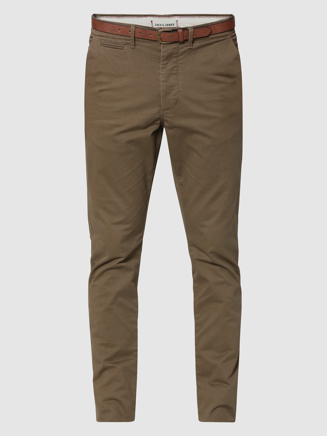 Brown Slim Fit Chinos