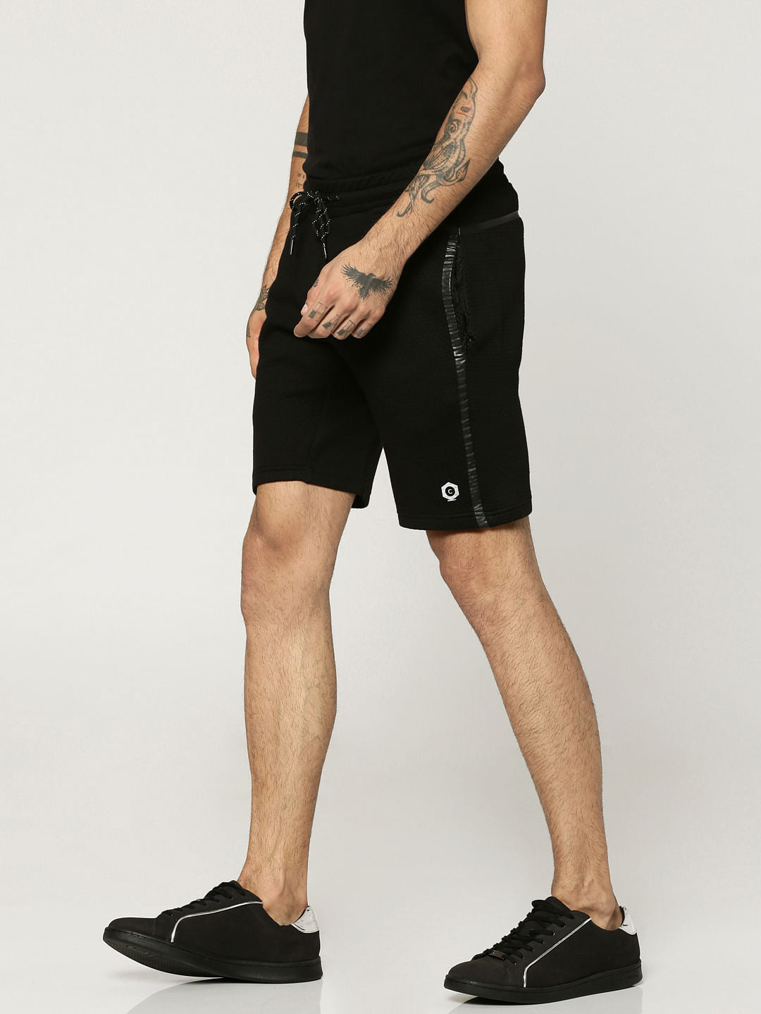 Black Sweatshorts