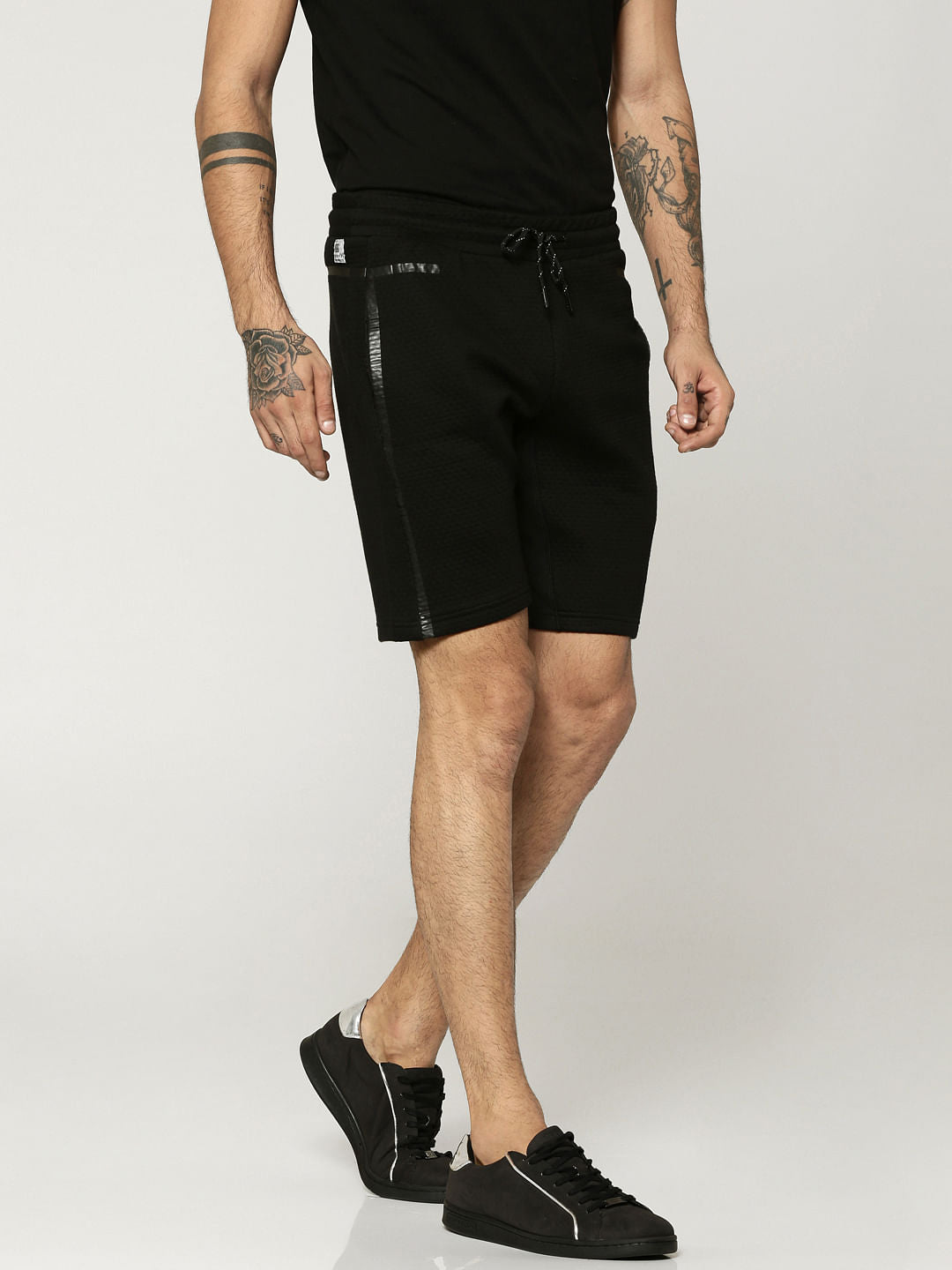 Black Sweatshorts