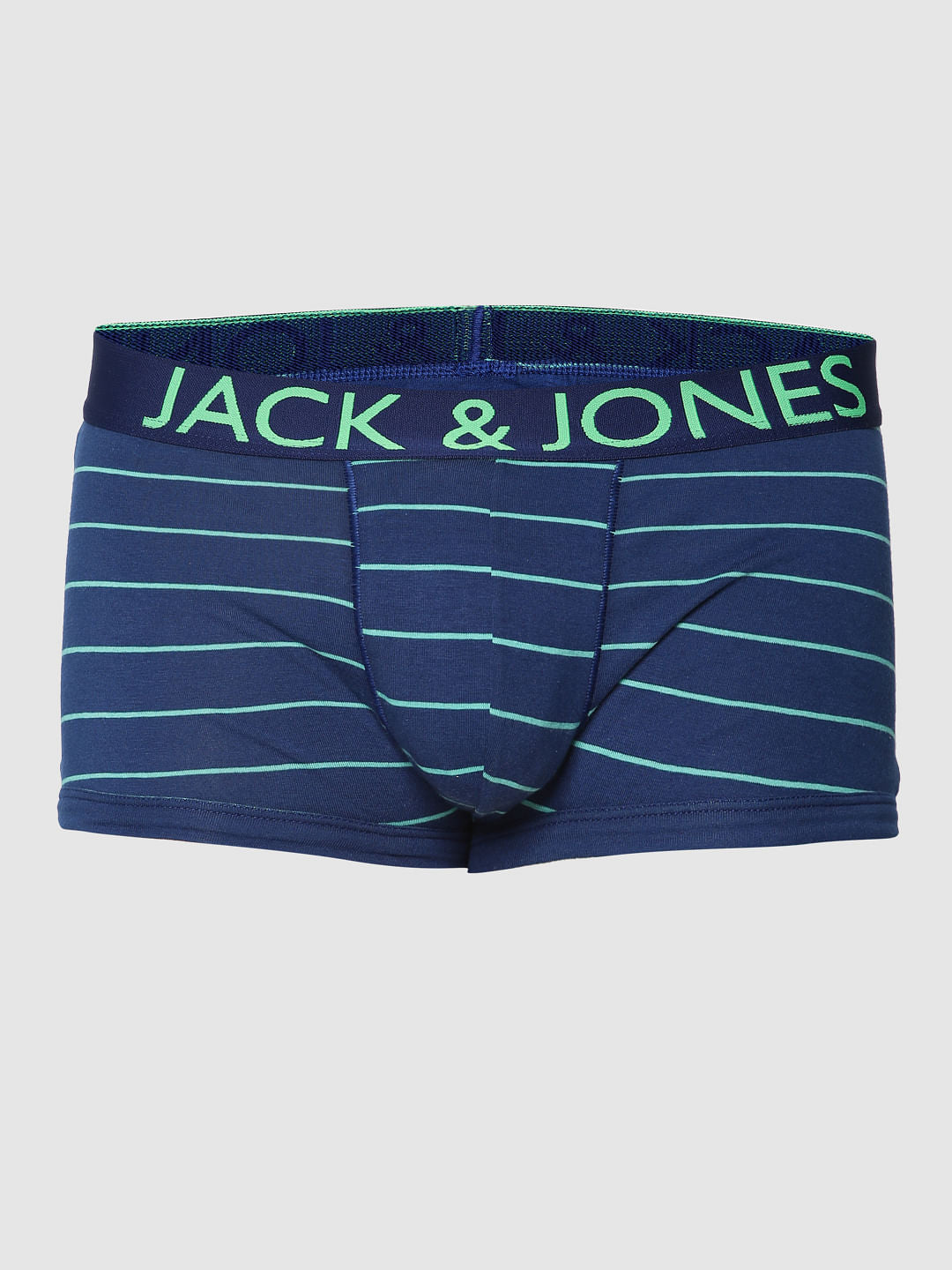 Blue Stripe Brazilian Trunks