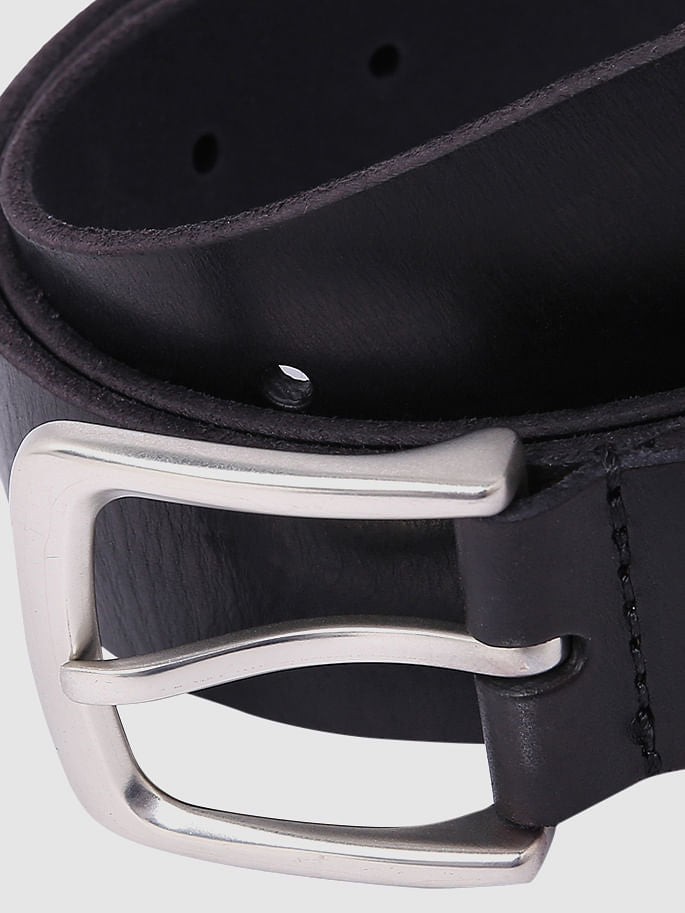 Black Leather Belt