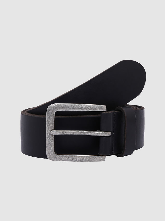 Black Leather Belt