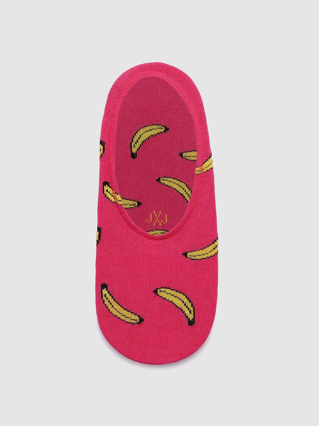 Yellow Pack Of Three Ankle Length Socks