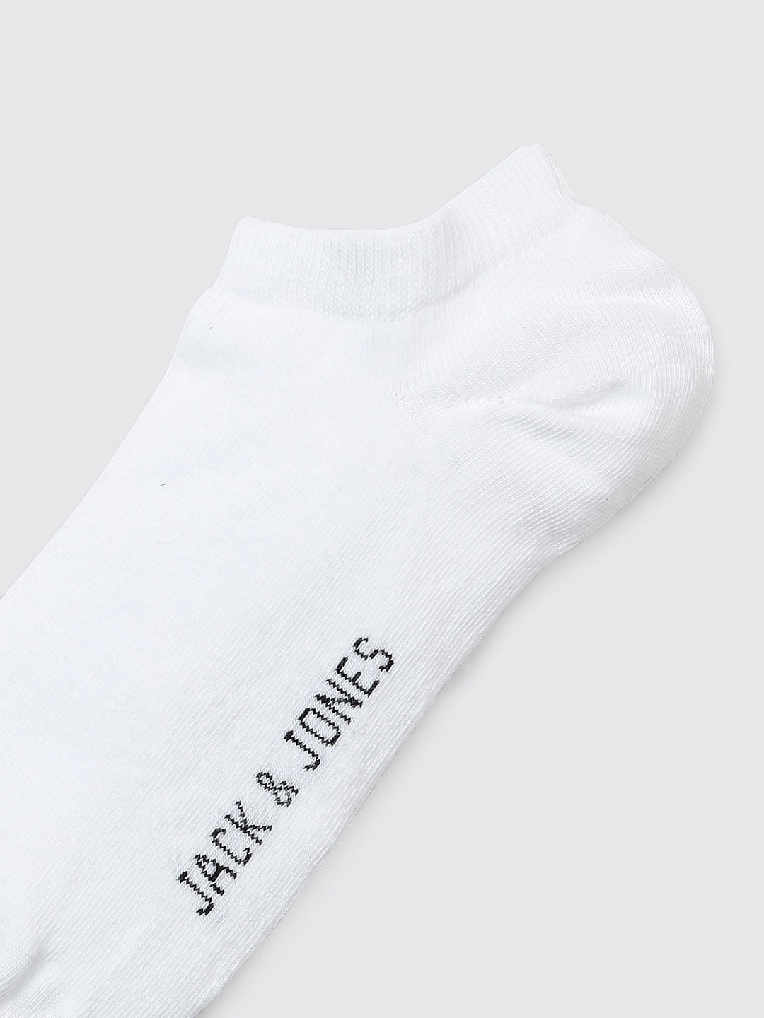 White Ankle Length Socks