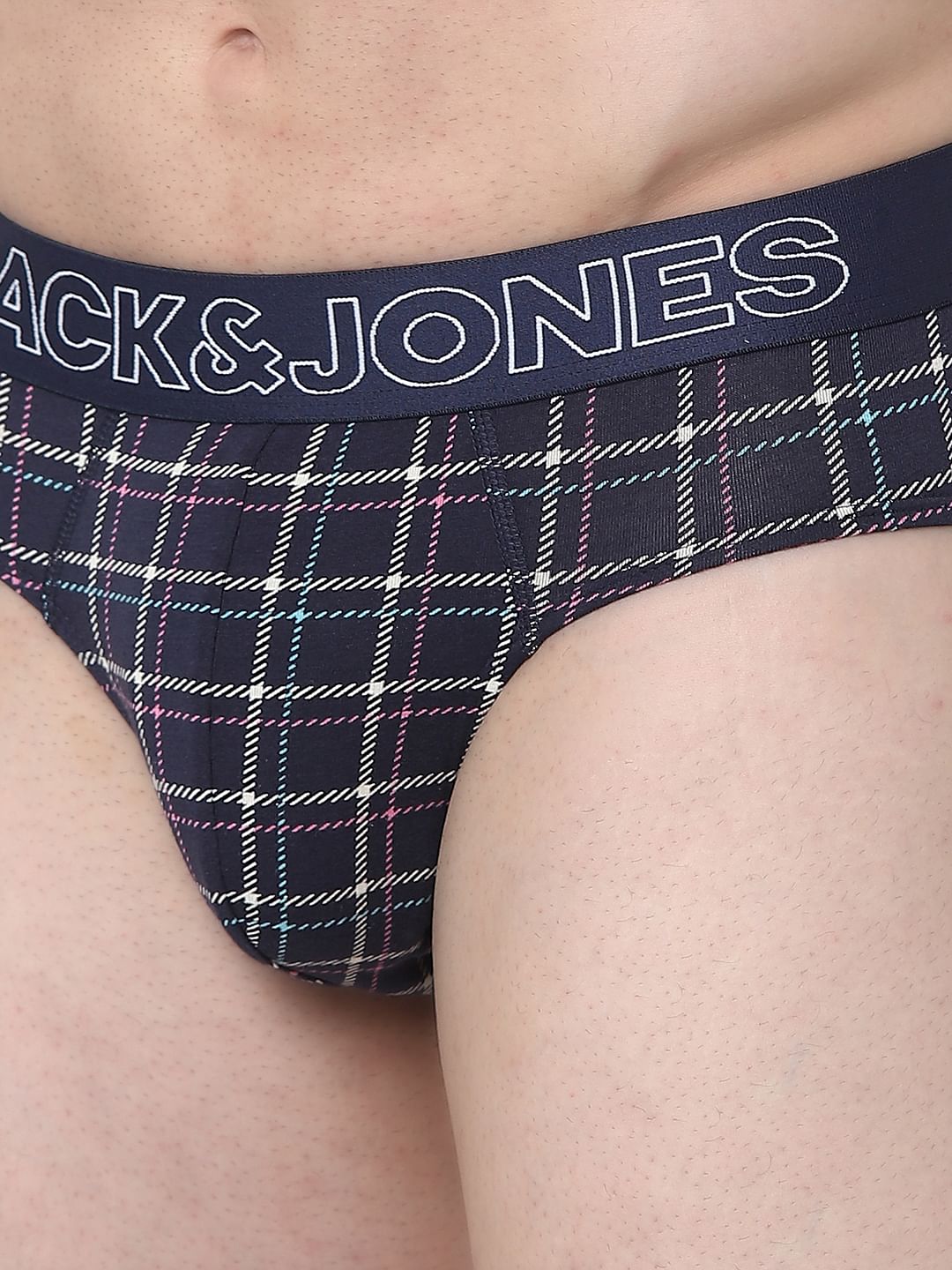 Blue Checks Briefs