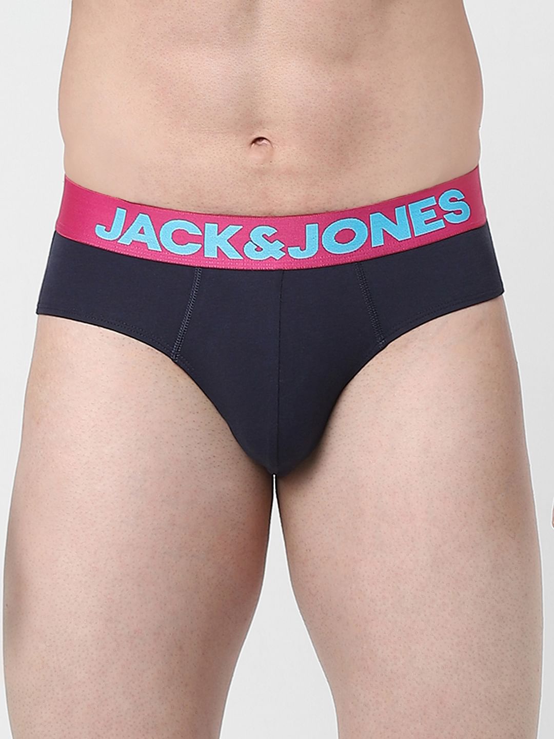 Pack of 2 Black & Navy Blue Briefs