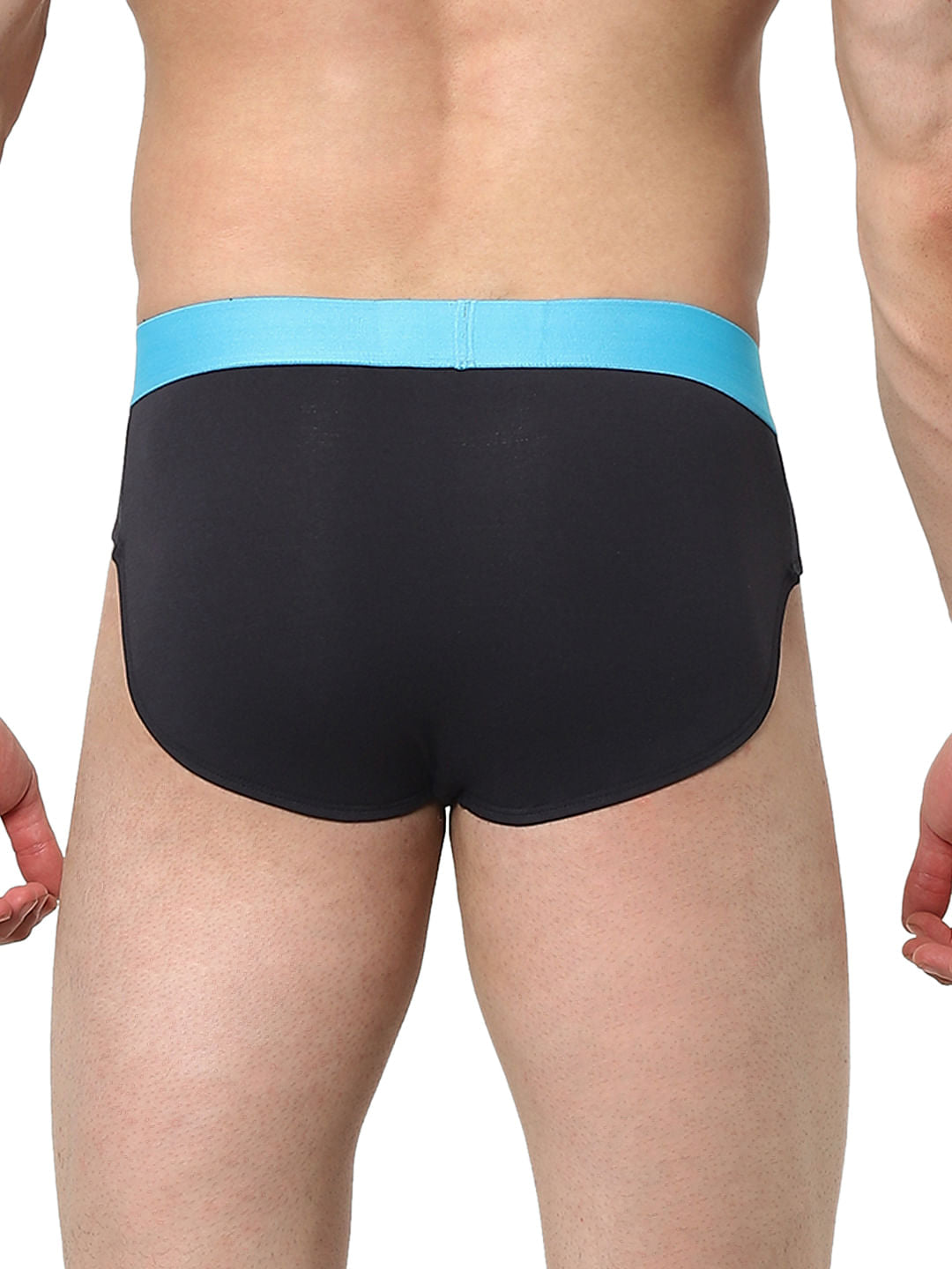 Black & Grey Briefs - Pack of 2