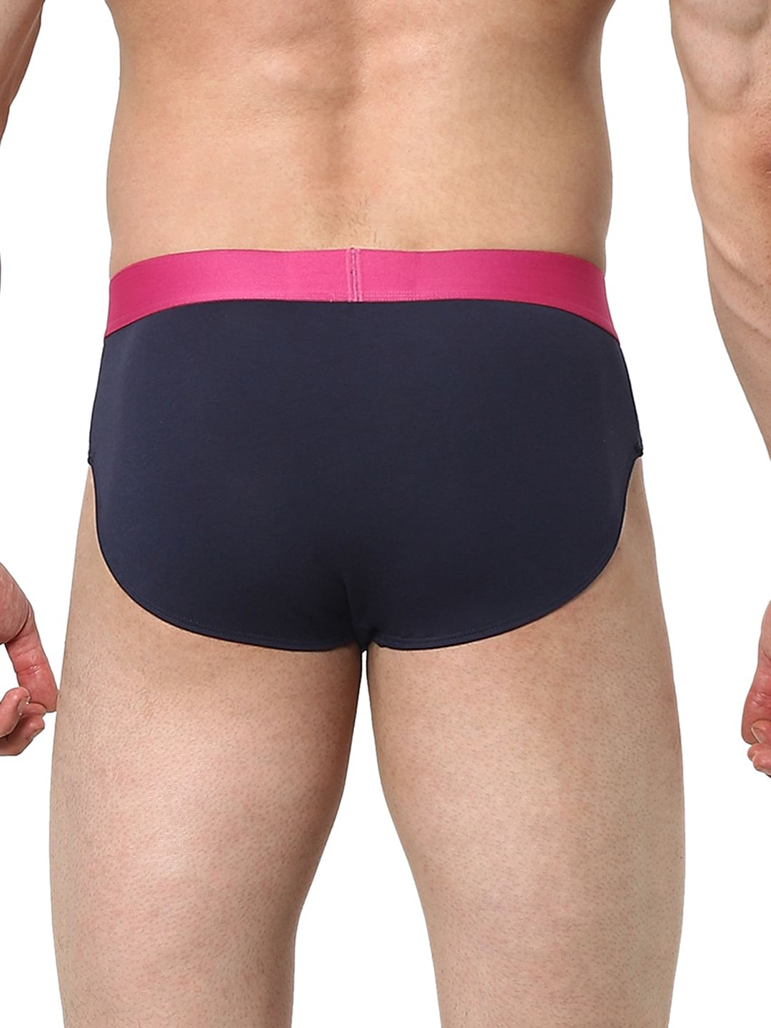 Grey & Blue Briefs - Pack of 2