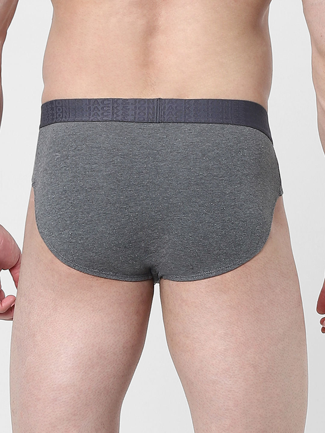 Pack of 2 Black & Grey Briefs