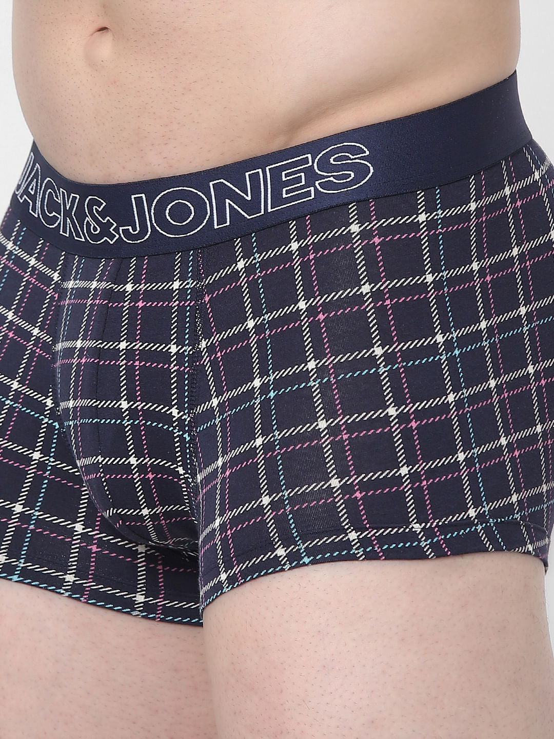 Blue Check Trunks