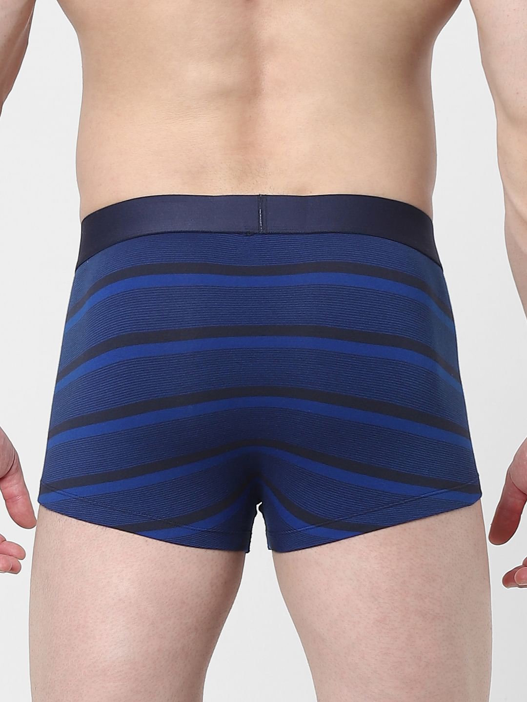 Blue Striped Trunks