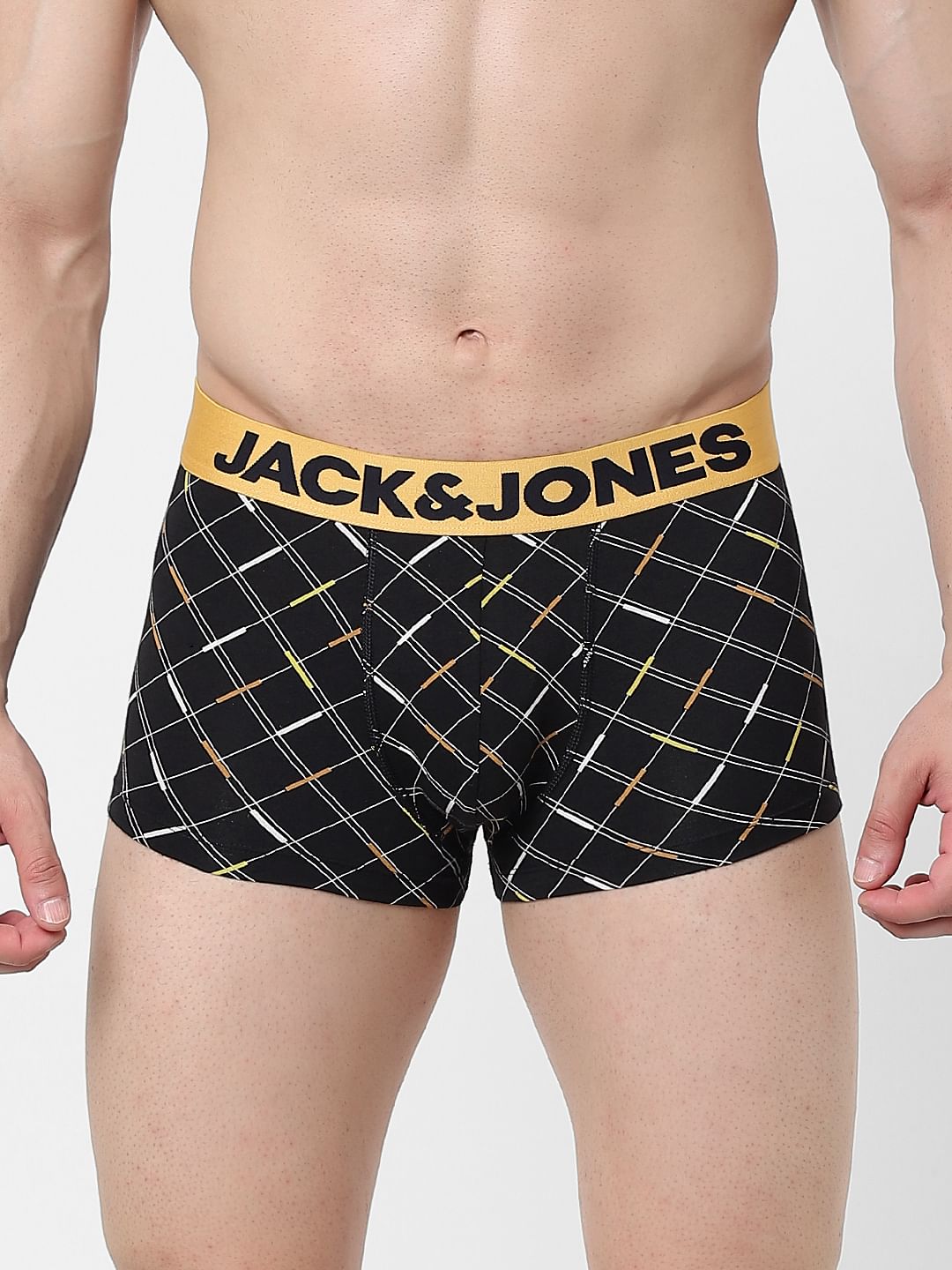 Black Check Trunks
