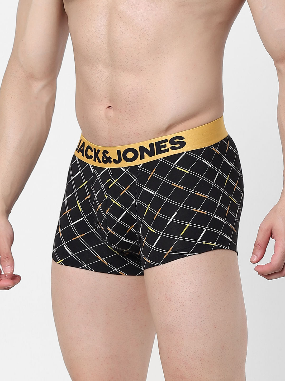 Black Check Trunks