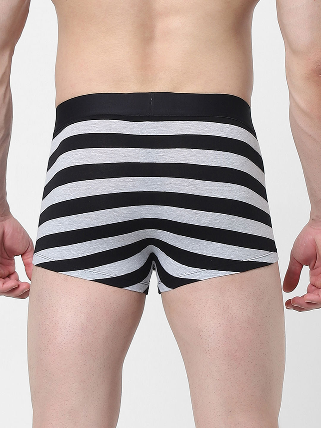 Black Striped Trunks