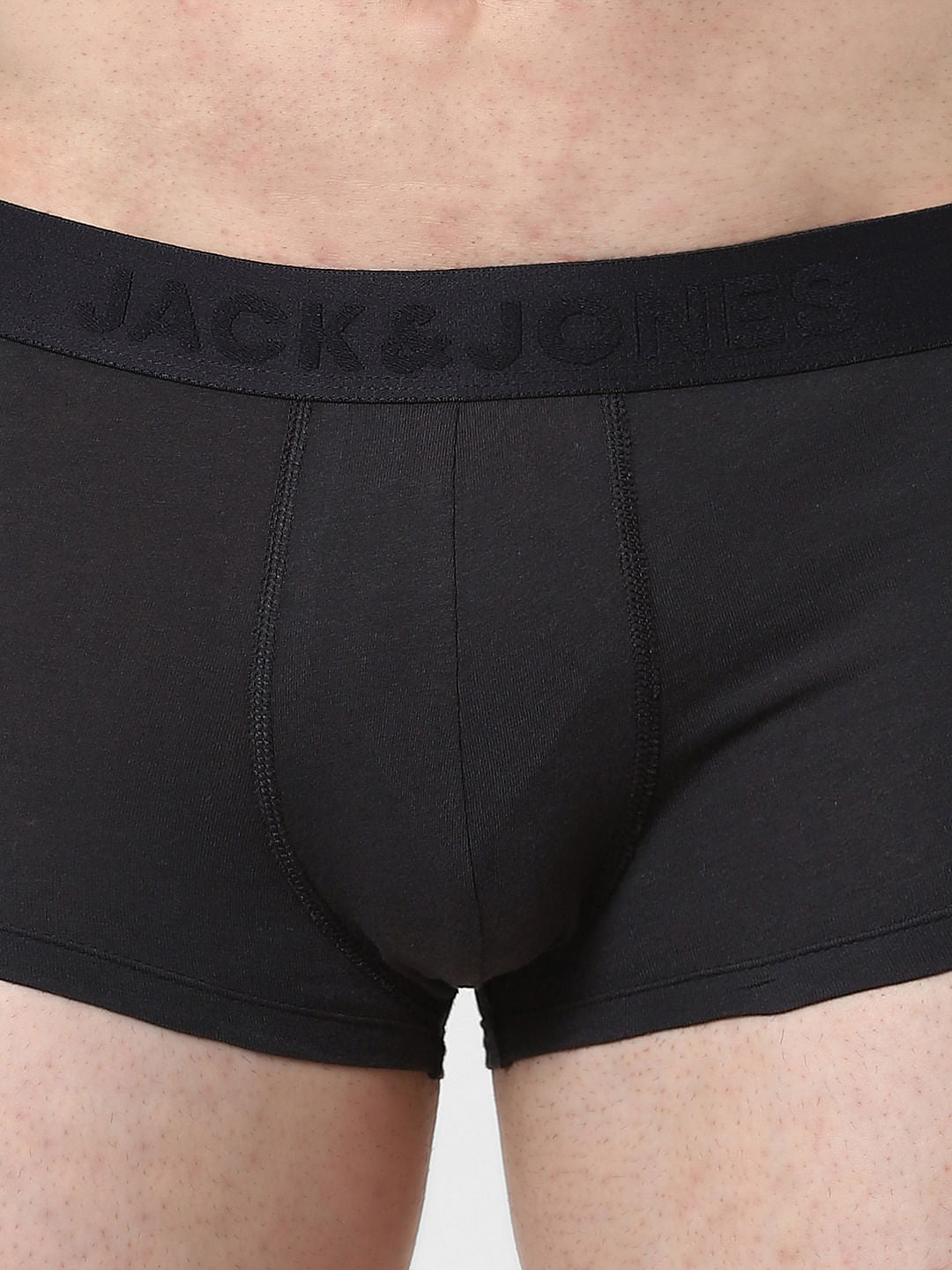 Pack of 2 Black & Grey Trunks
