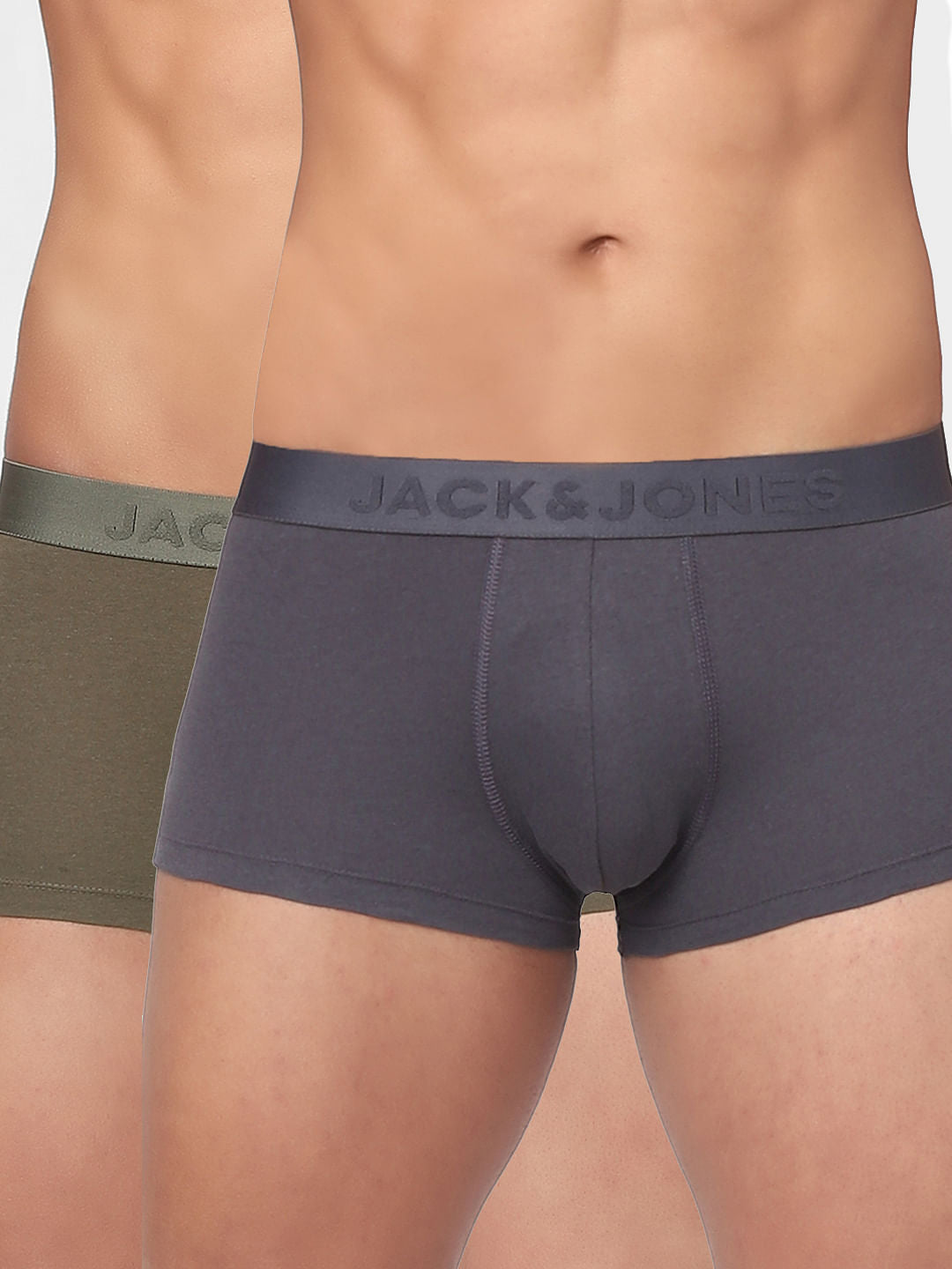 Pack Of 2 Green & Blue Trunks - S