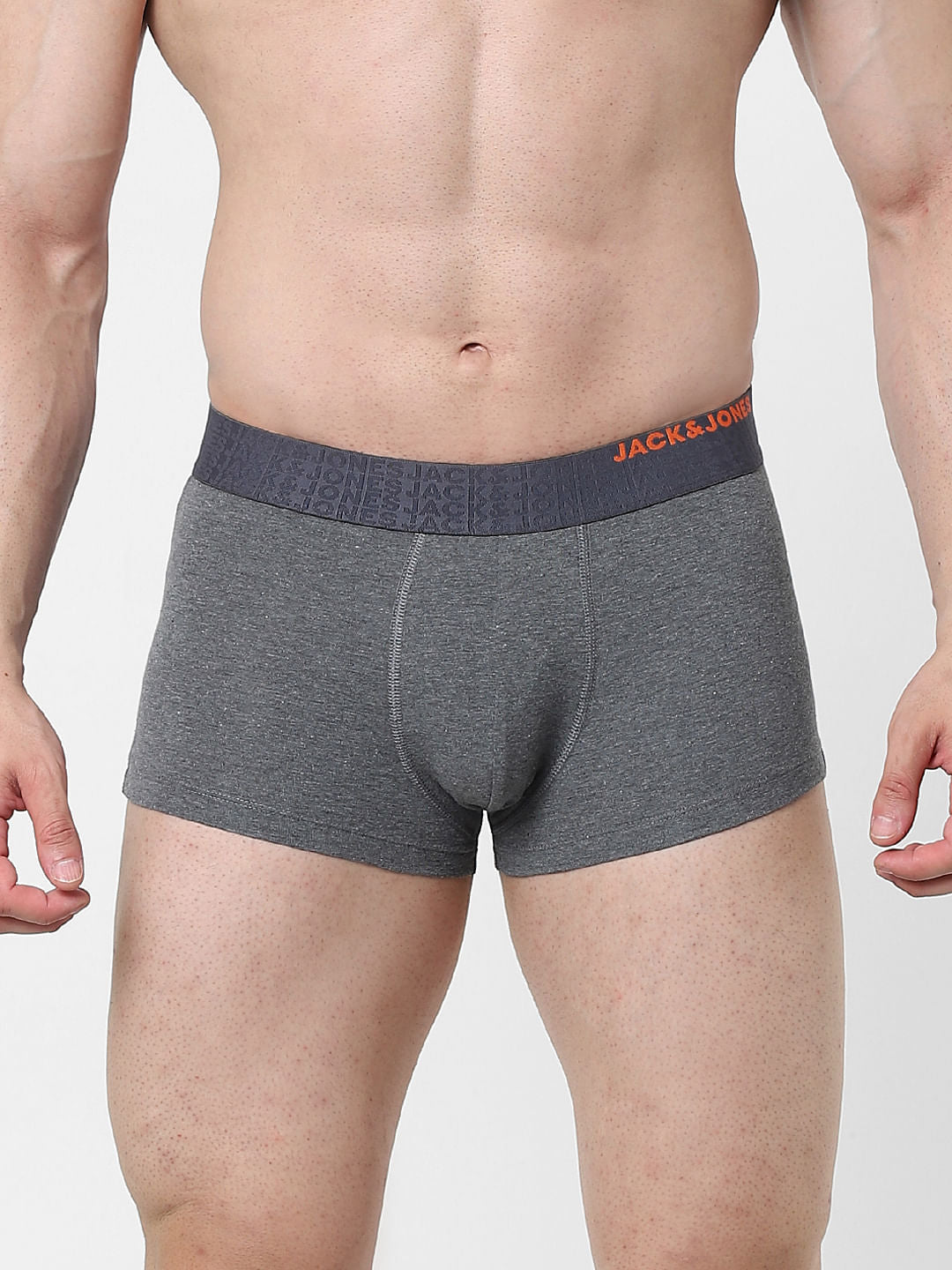 Pack Of 2 Navy Blue & Grey Trunks