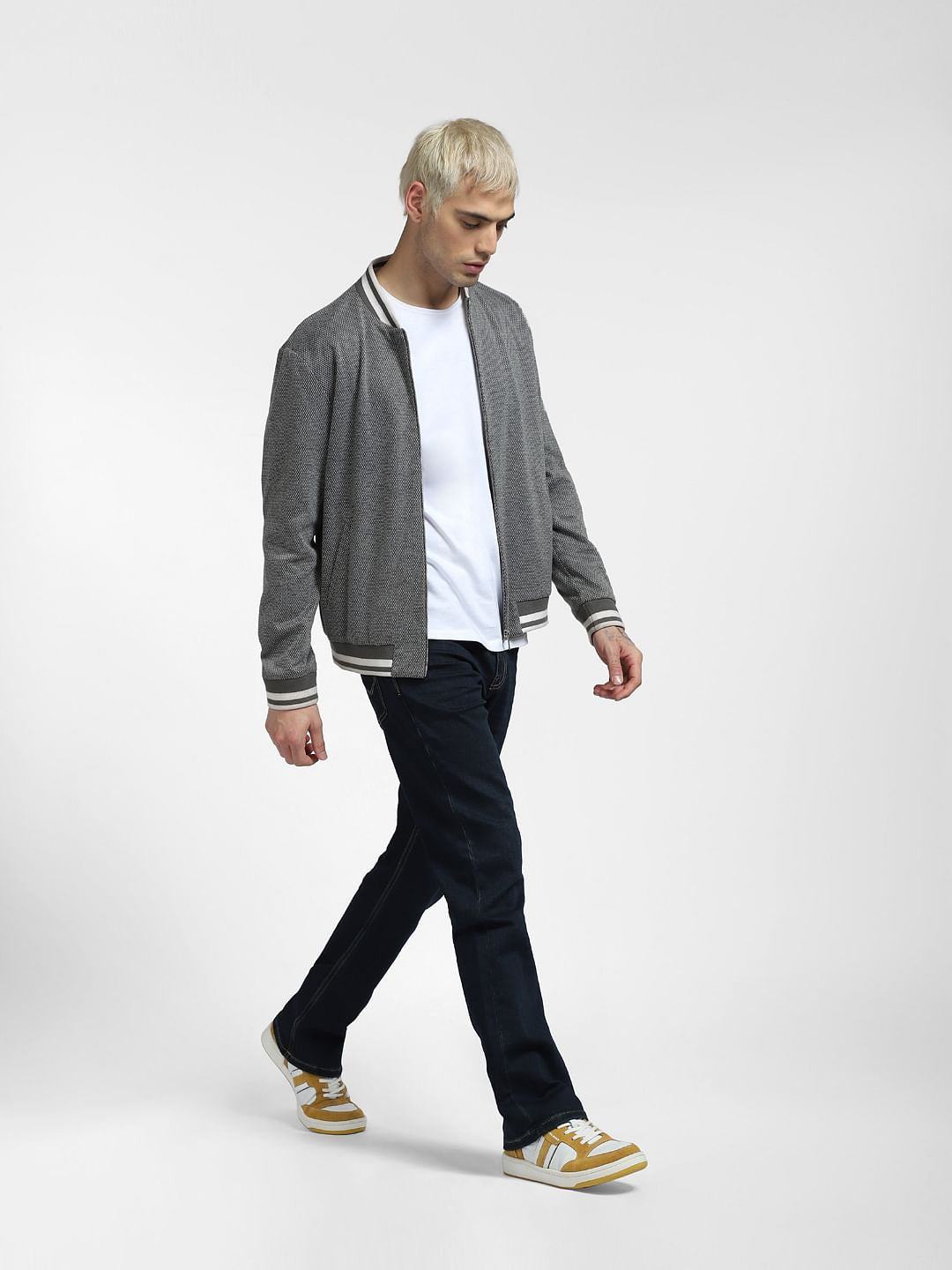 Dark Blue High Rise Ray Bootcut Jeans