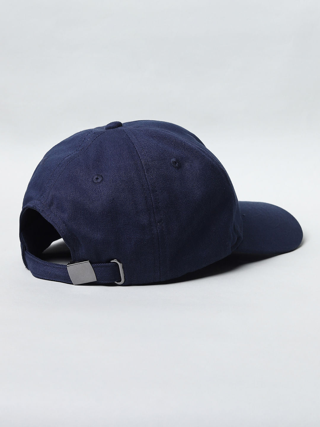 Blue Embroidered Baseball Cap