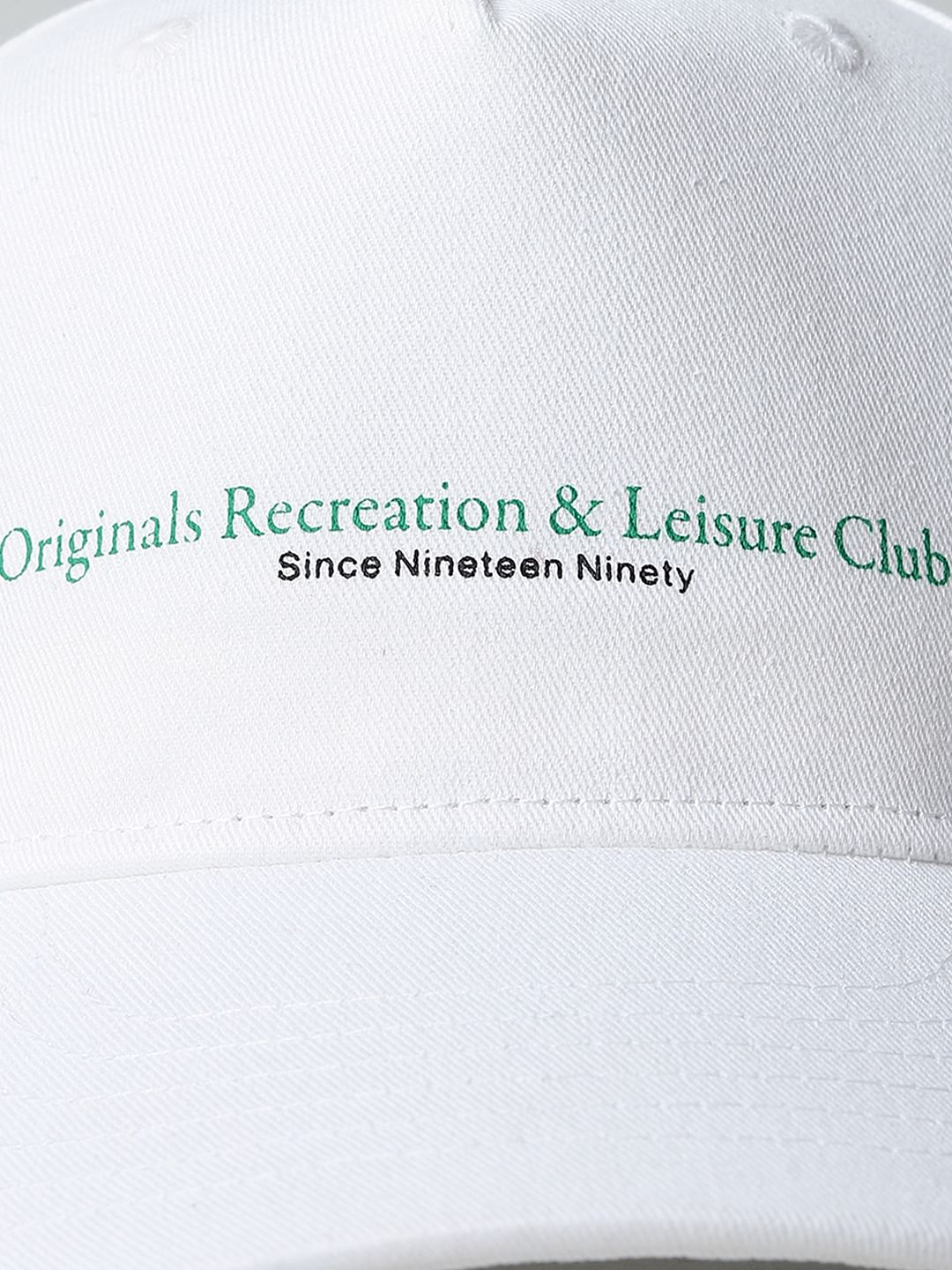 White Club Cap