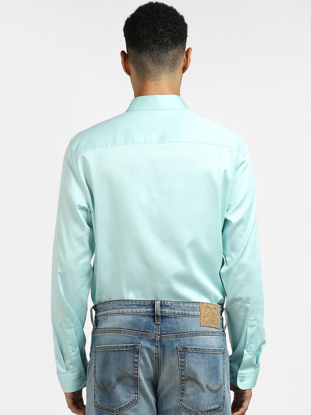 Blue Full Sleeves Shirt