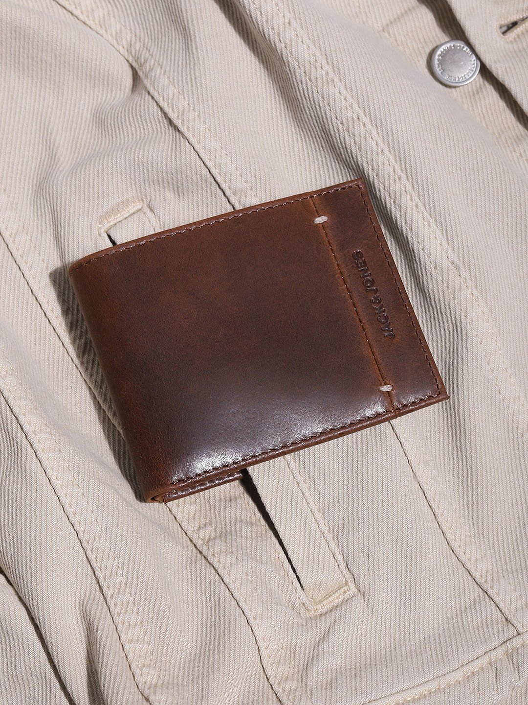 Brown Leather Wallet - ONE