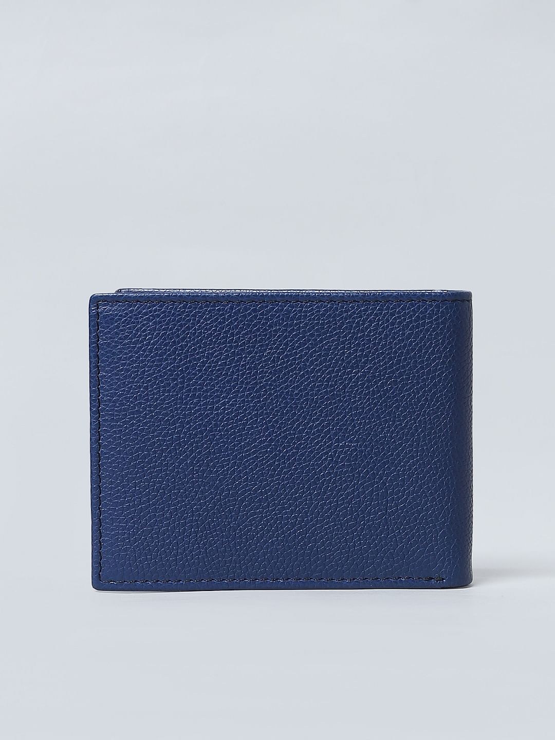 Blue Leather Wallet