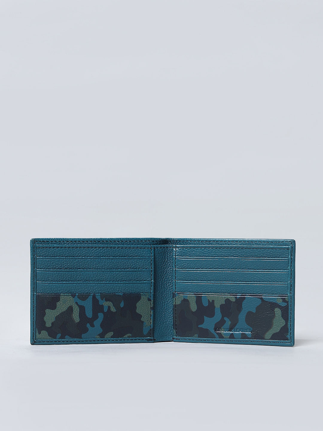 Turquoise Leather Wallet