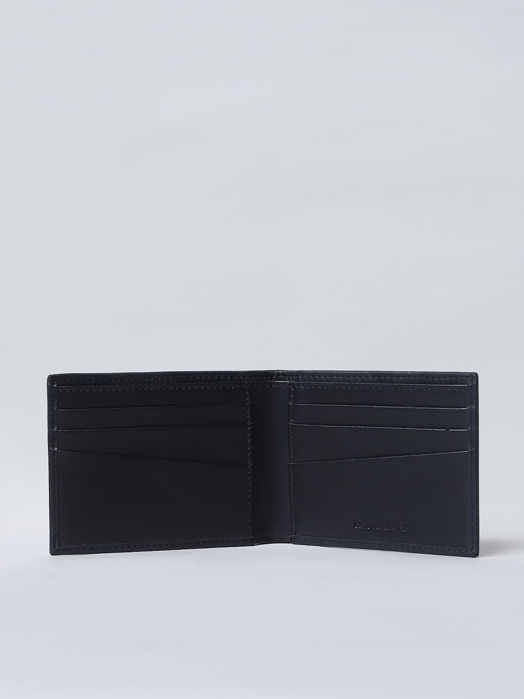 Green Camo Print Leather Wallet