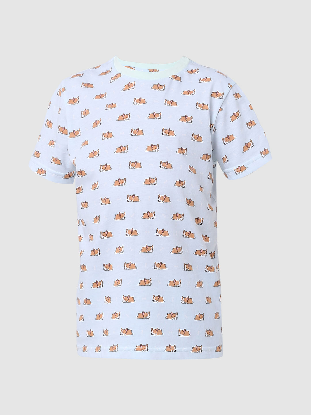 Boys Blue T-shirt & Shorts Sleepwear Set