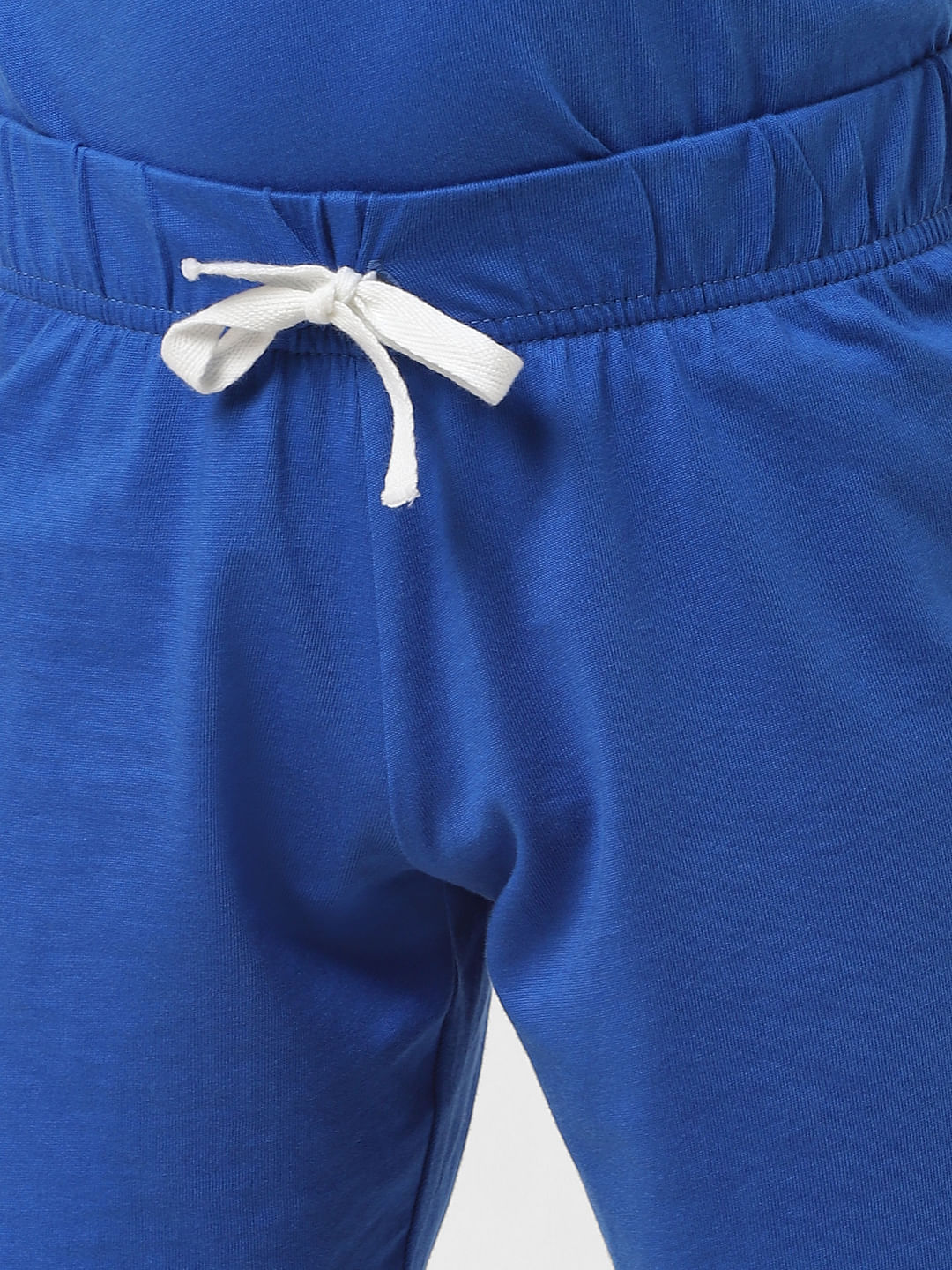 Boys Blue T-shirt & Shorts Sleepwear Set