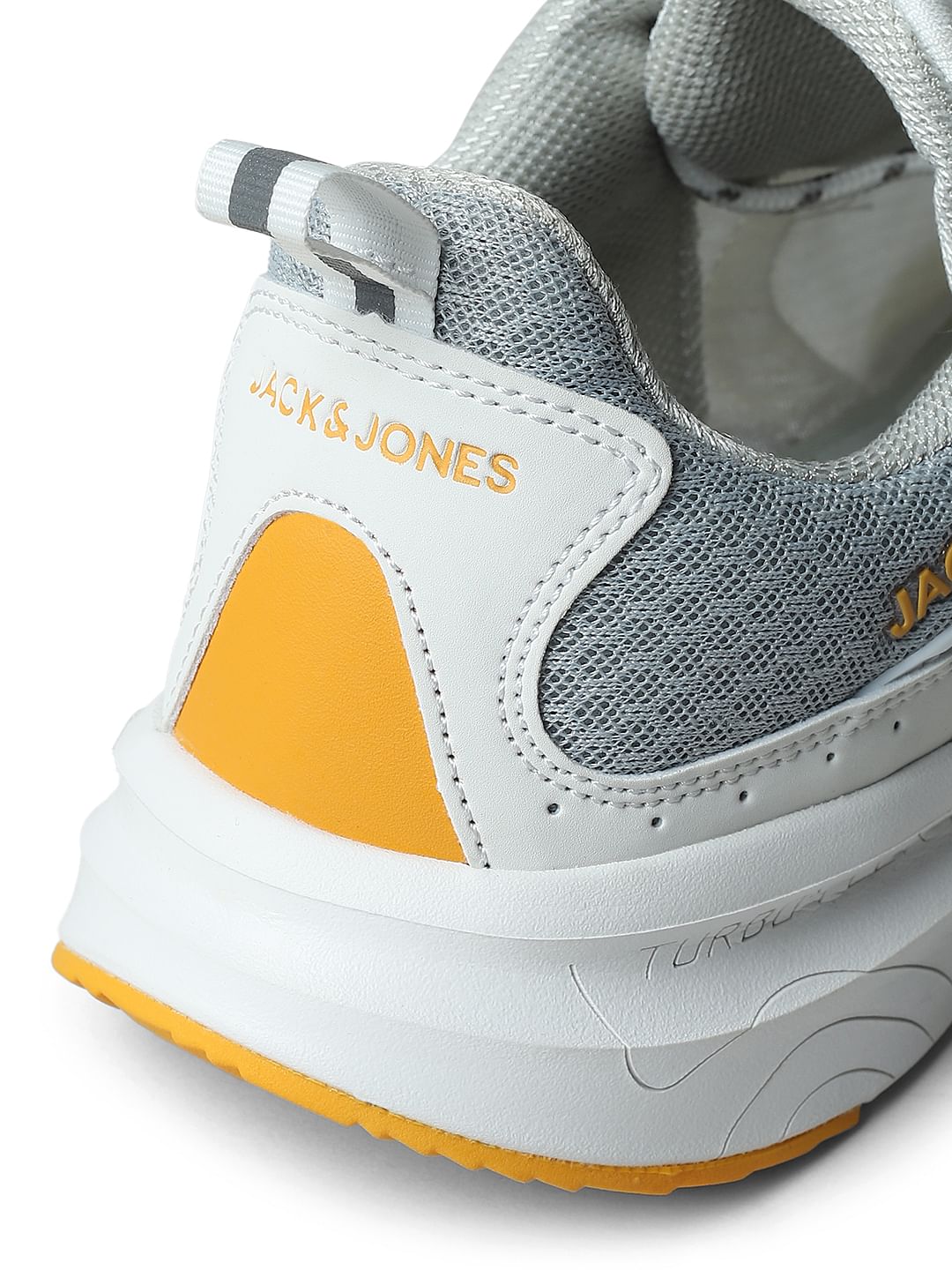 White Mid-Top Lace-Up Sneakers