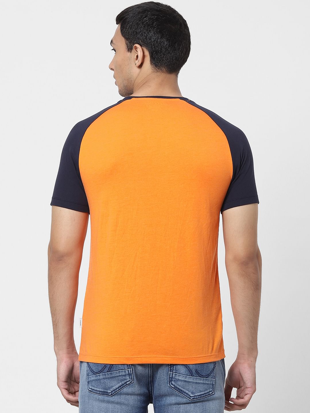 Grey Logo Print Crew Neck T-shirt