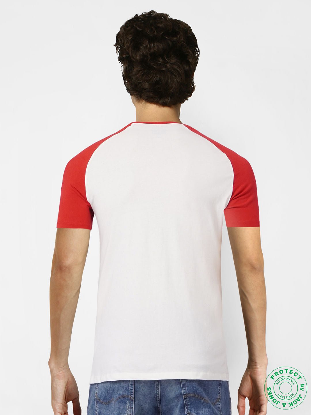 Grey Logo Print Crew Neck T-shirt