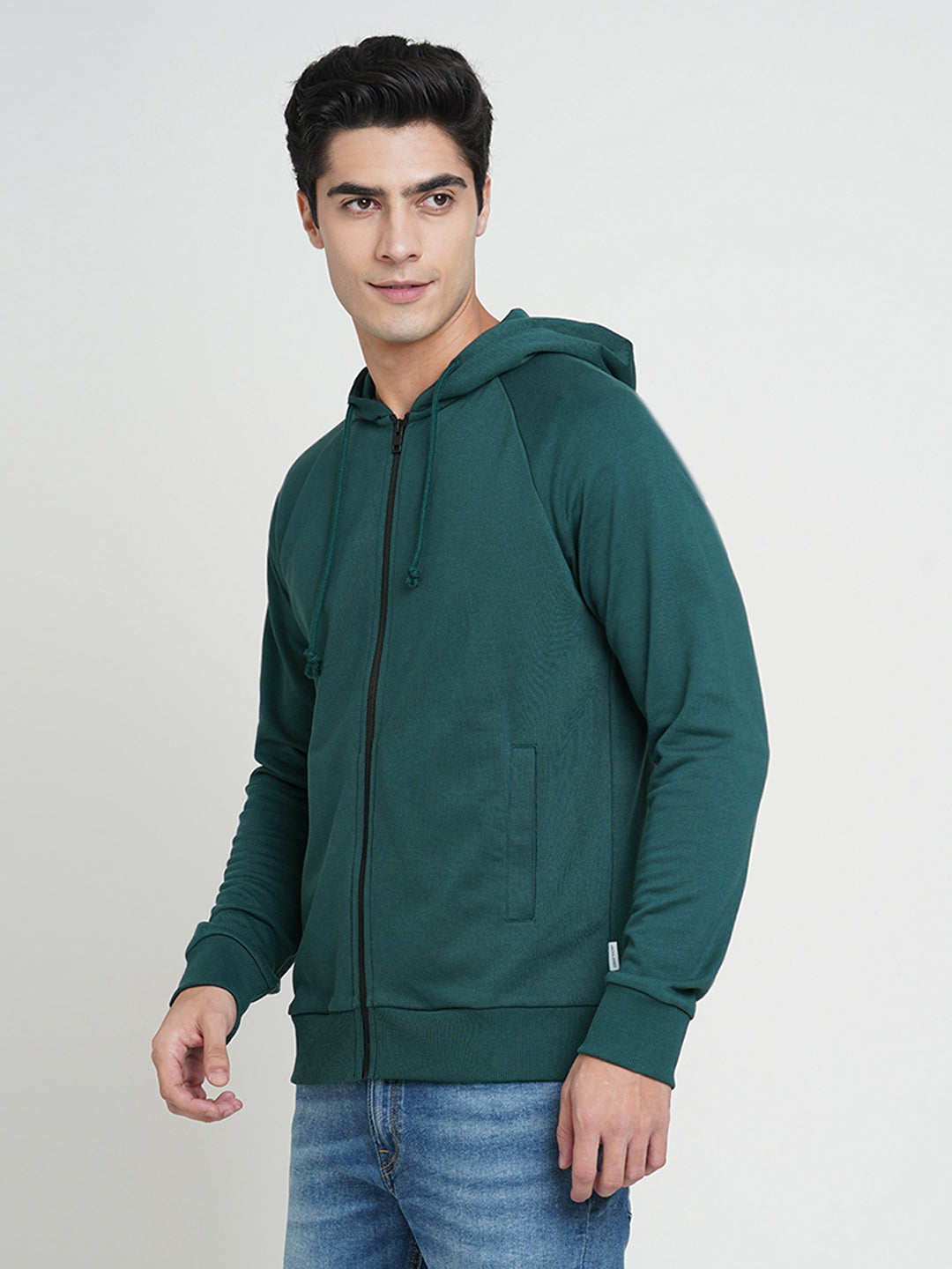 Zip-Up Hooded Jacket